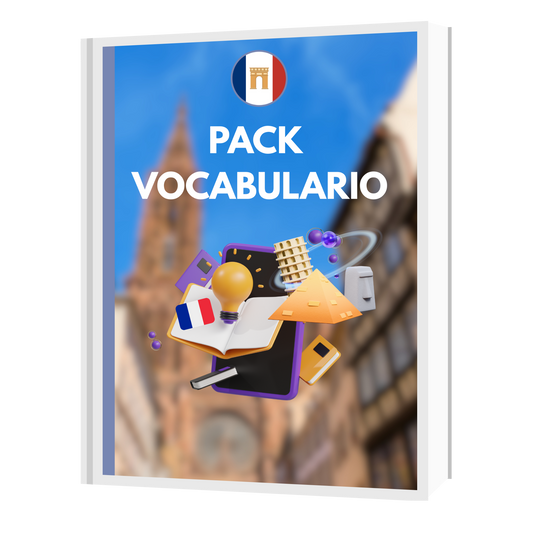 Pack de vocabulario  - Frances para Guías Turísticos